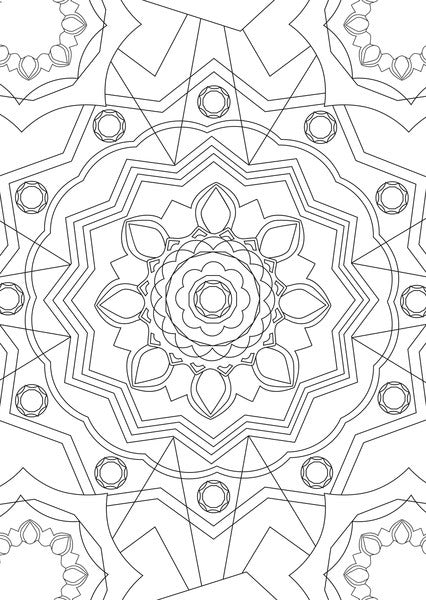Info Notes In-8722-08 Creative Kleurvel A5 Colour & Relax Voor Volwassenen Kleurboeken Joy&Bloom