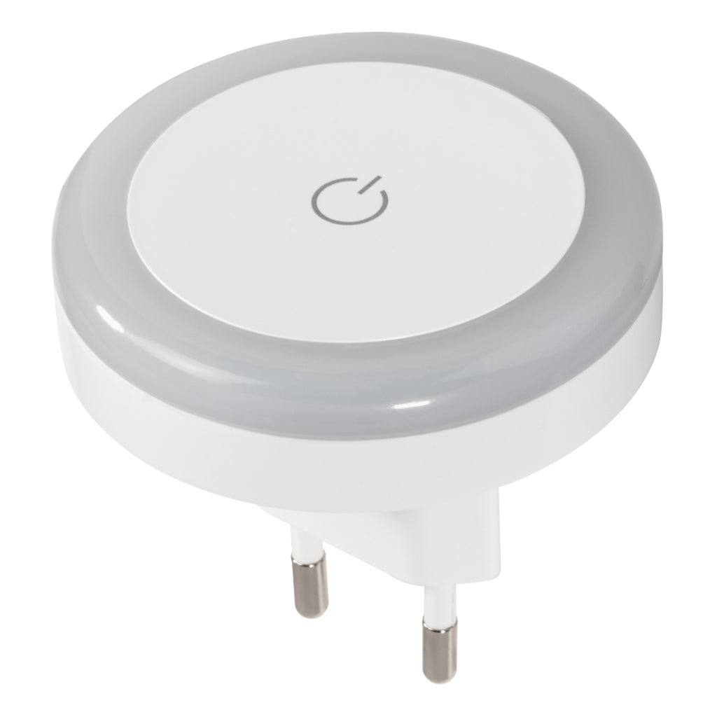 Hama Led-Nachtlampje Touch Switch Voor Stopcontact Aanraakknop Warm Licht Nachtlampjes Joy&Bloom
