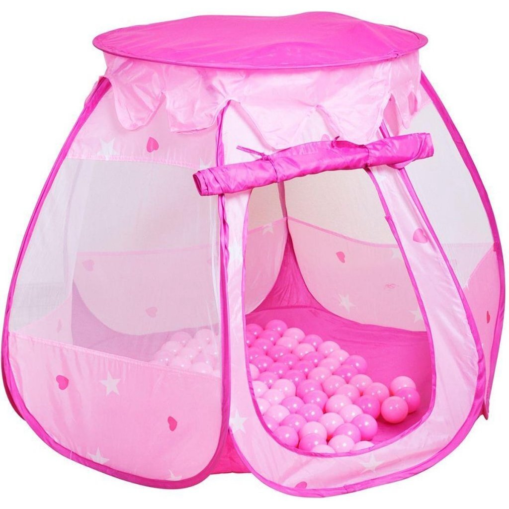 Overige Merken Knorrtoys Speeltent Met 100 Ballen Roze Speeltenten Joy&Bloom