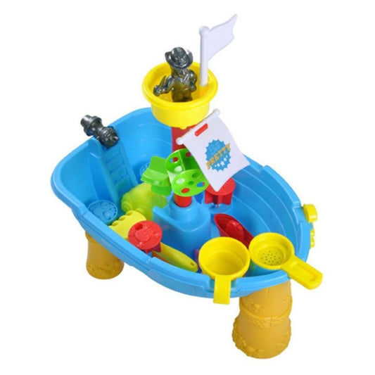 Overige Merken Knorrtoys Zand-Watertafel Piratenschip Default Title Watertafels/Zandtafels Joy&Bloom
