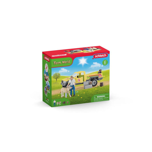Schleich Farm World Speelfigurenset Dierenartsbezoek Op De Boerderij Default Title Schleich Boerderij & Huisdieren Joy&Bloom
