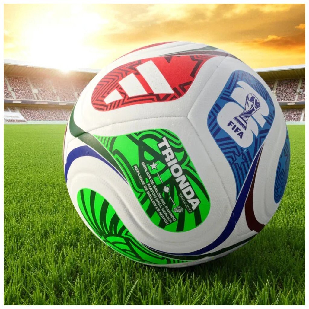 Adidas Voetbal Fifa Wk 2026 Maat 5 Wit/Groen/Rood/Blauw Ballen Joy&Bloom
