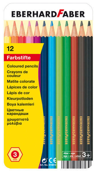 Eberhard Faber Ef-514813 Kleurpotloden Classic Metaaletui A 12 Stuks Default Title Kleurpotloden Joy&Bloom