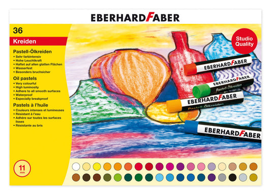 Eberhard Faber Ef-522036 Oliepastelkrijt Efa 11Mm Doos A 36 St Default Title Pastelkrijt Joy&Bloom