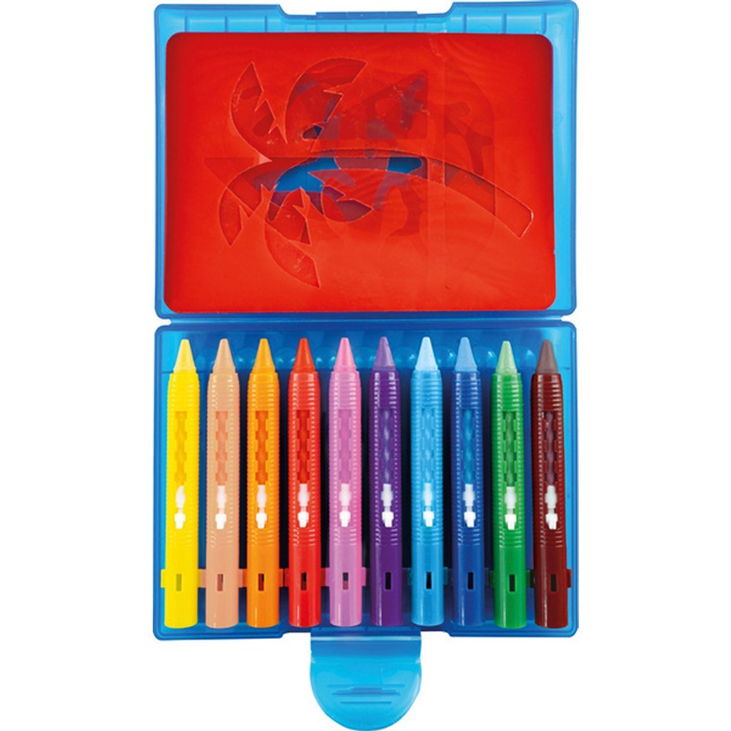 Eberhard Faber Ef-524110 Badkrijt 10 Stuks Bewaarbox Incl. 5 Patronen Bad Speelgoed Joy&Bloom