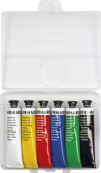 Eberhard Faber Ef-575505 Plakkaatverf 6 Kleuren Tube 18 Ml Schilderen Joy&Bloom