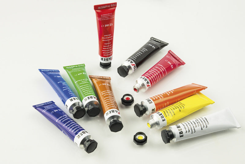 Eberhard Faber Ef-575505 Plakkaatverf 6 Kleuren Tube 18 Ml Schilderen Joy&Bloom