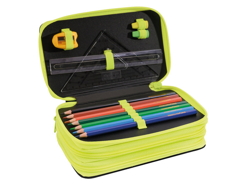 Eberhard Faber Ef-577571 Gevuld Etui Race Auto 36-Delig 3 Laags Etuis Joy&Bloom