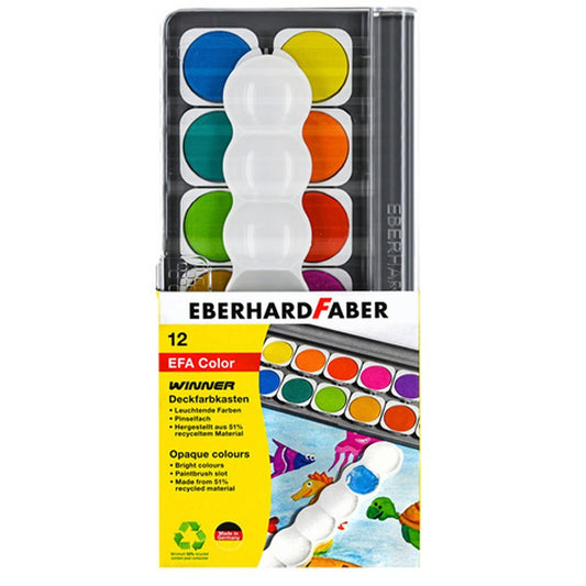 Eberhard Faber Ef-578312 Verfdoos Winner 12 Kleuren Default Title Schilderen Joy&Bloom