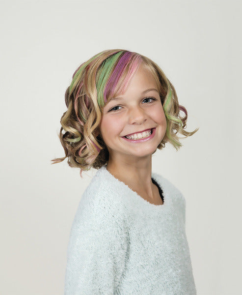 Eberhard Faber Ef-579202 Haarkrijt 3 Stuks Roze, Paars, Turquoise Make-up en Haar Joy&Bloom