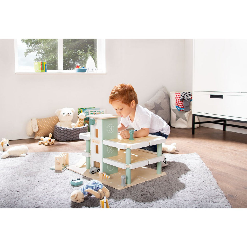 Parkeergarage "Kurt" met accessoires