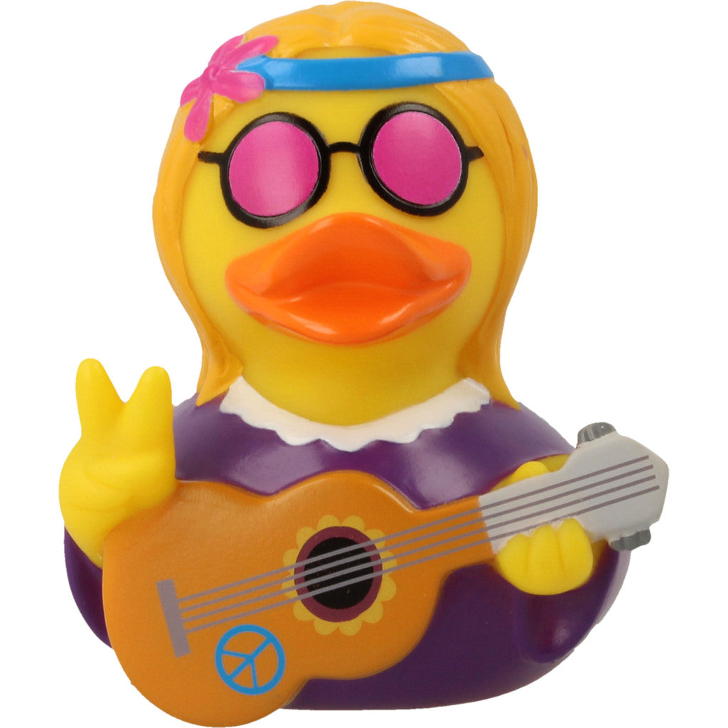 Lilalu Hippie Badeend Met Gitaar Actiefiguren/Speelfiguren Joy&Bloom