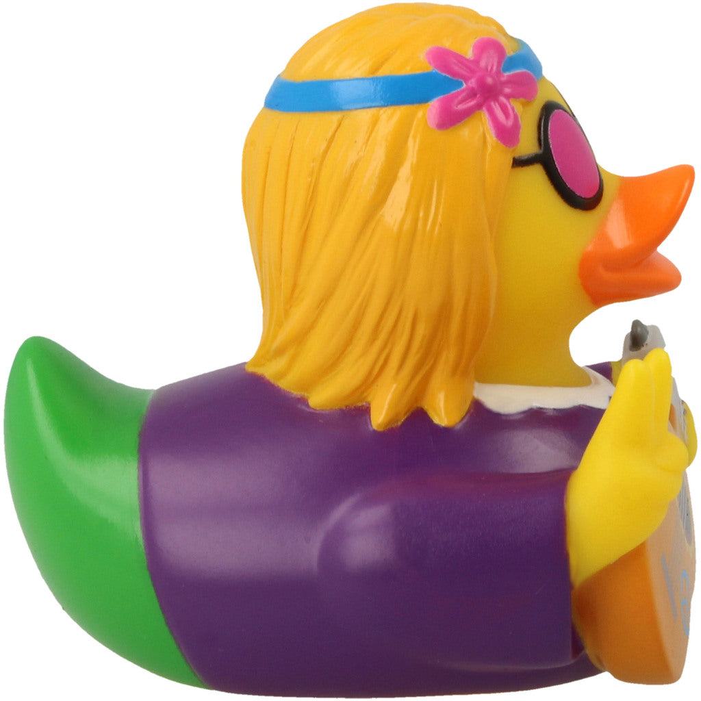 Lilalu Hippie Badeend Met Gitaar Actiefiguren/Speelfiguren Joy&Bloom