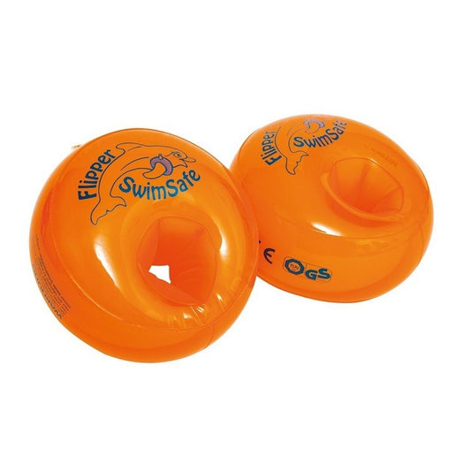 Swimsafe Zwemmouwtjes Flipper Oranje 2 Stuks Default Title Zwemmouwtjes Joy&Bloom