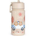 Thermo kinderdrinkfles RVS - politie bruin Joy&Bloom