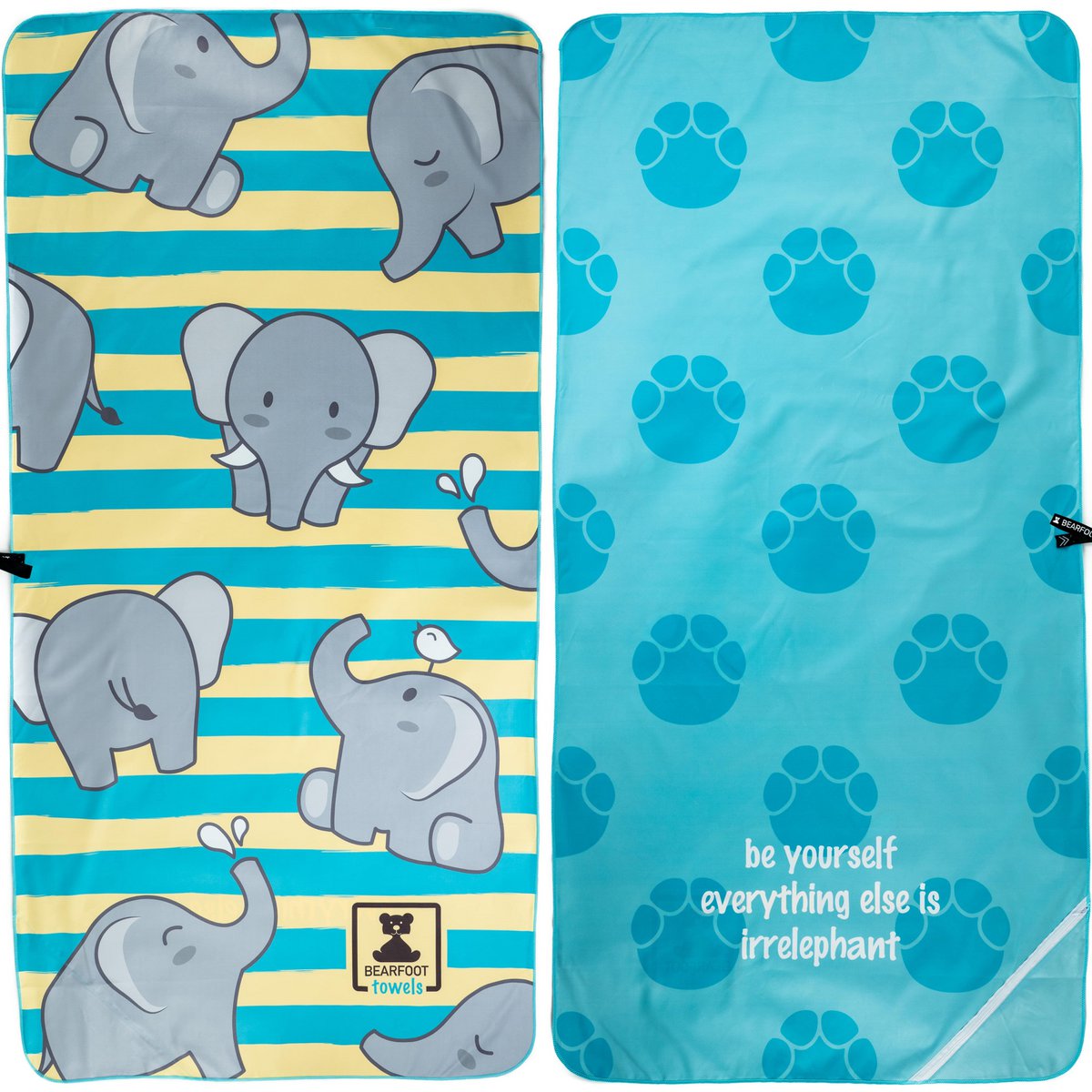 Elephant strandhanddoek - microvezel Joy&Bloom