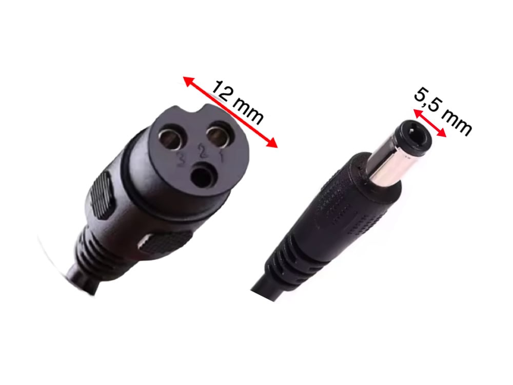 48 Volt 2Ah Oplader, Gx16 3-Gats + Ronde Aansluiting Voor Loodaccu's Oplader Joy&Bloom