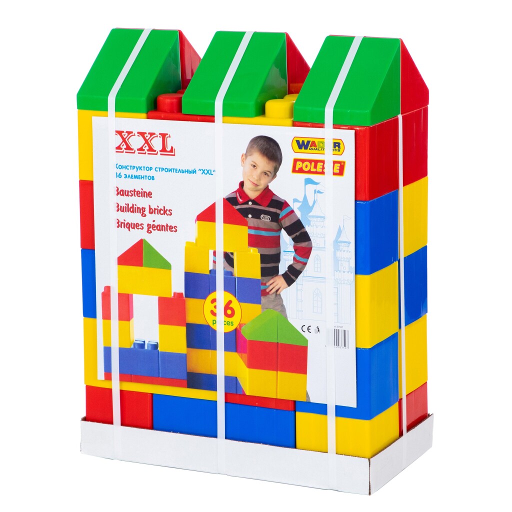 Polesie Xxl Bouwblokken 36 Stuks Bouwen Joy&Bloom