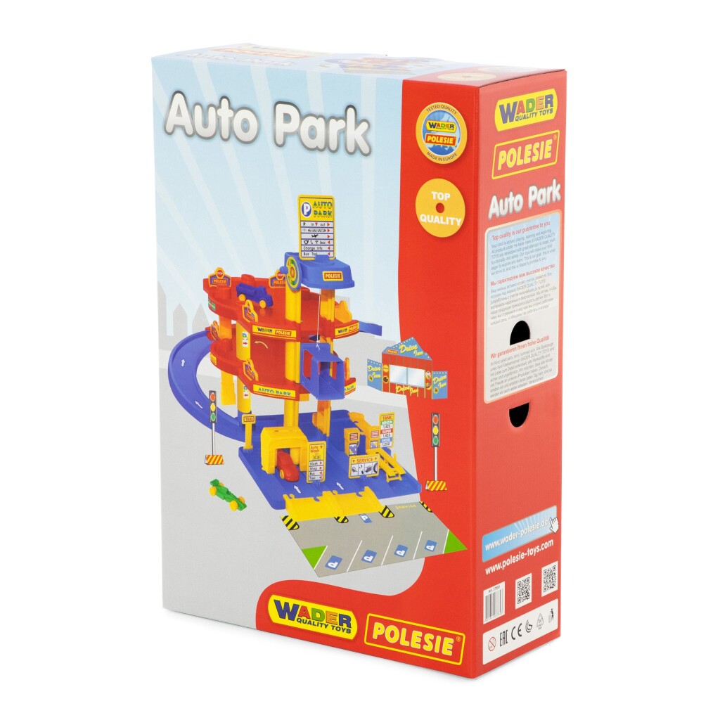 Wader Parkeergarage Met 3 Etages 58.5X51X59 Cm Auto's & Voertuigen Joy&Bloom