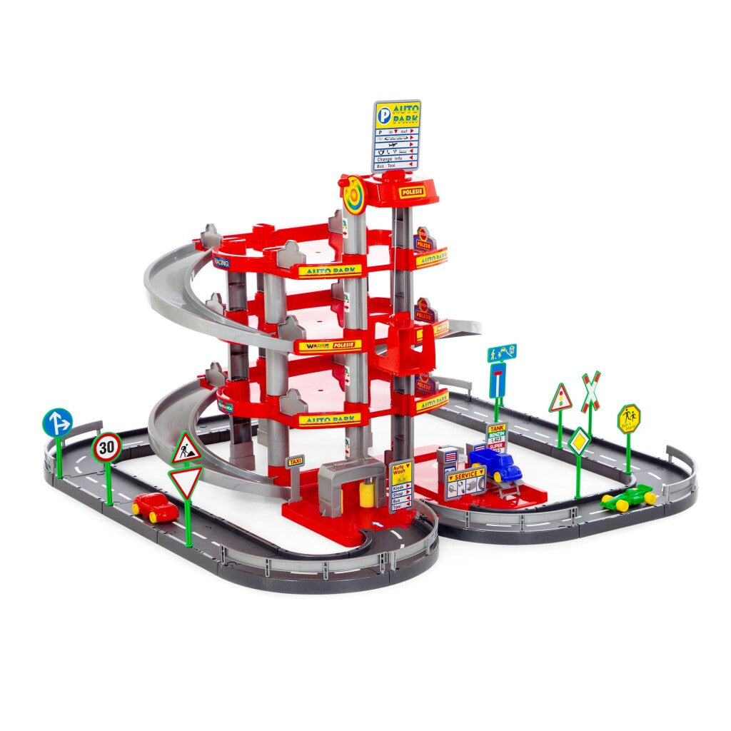 Wader Parkeergarage Met 4 Etages 84.5X61X84.5 Cm Diversen Joy&Bloom