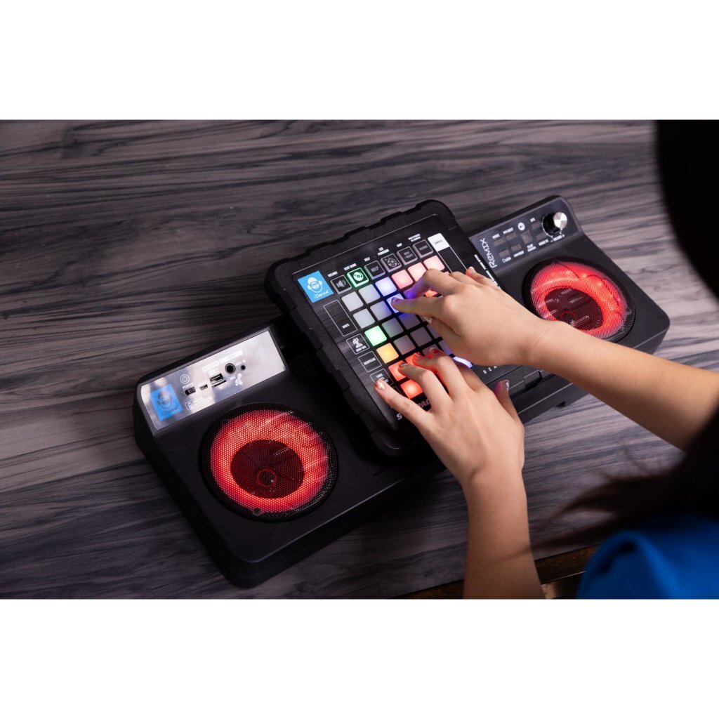 Idance Dj Mixer Set Remix Dj2 + Licht En Geluid Muziek Joy&Bloom