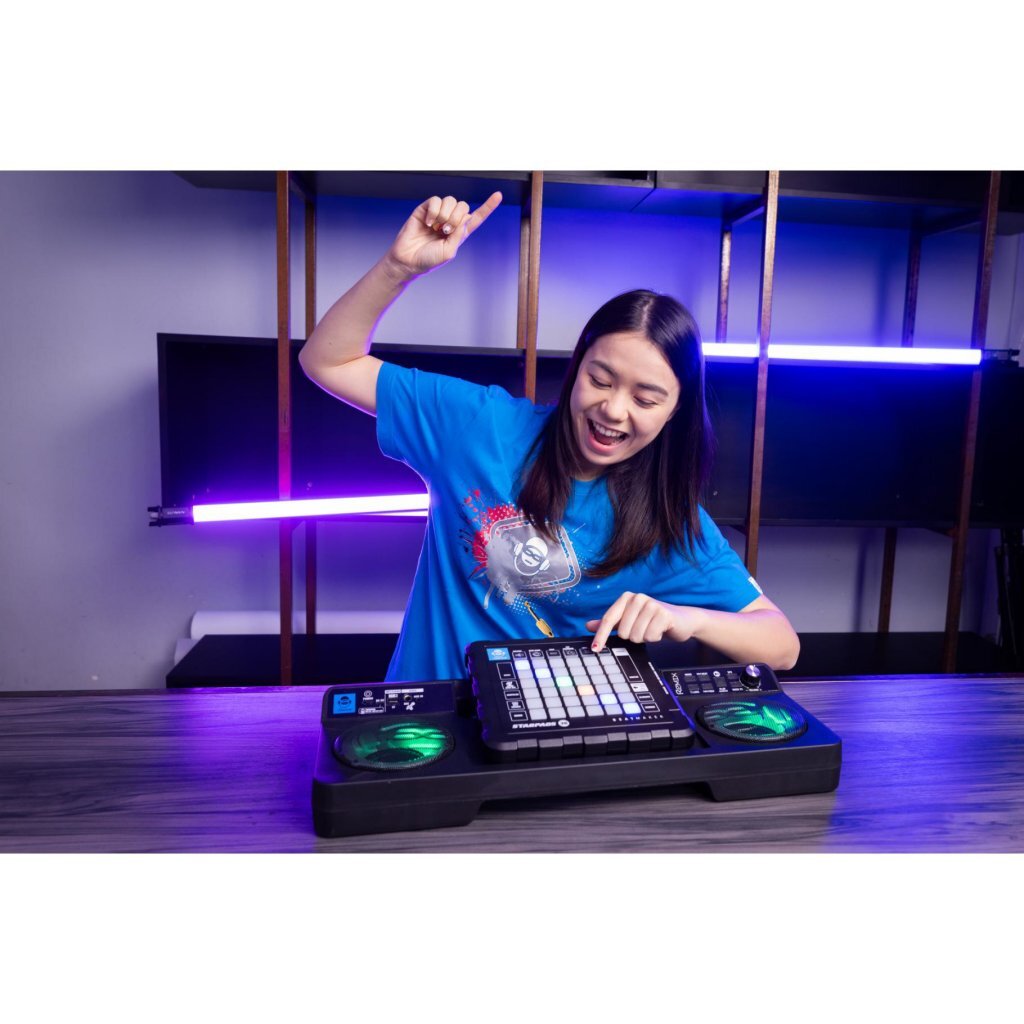Idance Dj Mixer Set Remix Dj2 + Licht En Geluid Muziek Joy&Bloom