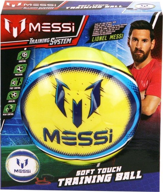 Overige Merken Messi Voetbal Trainings Bal Maat 2 Geel Default Title Ballen Joy&Bloom