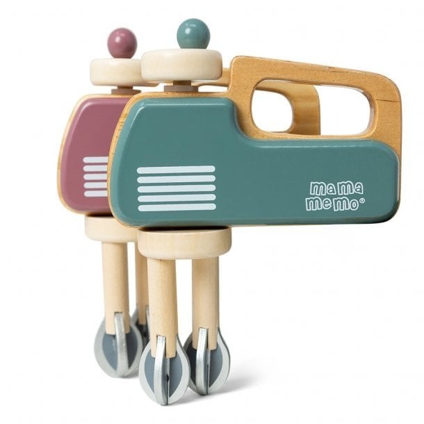 Handmixer smaragdgroen met kom