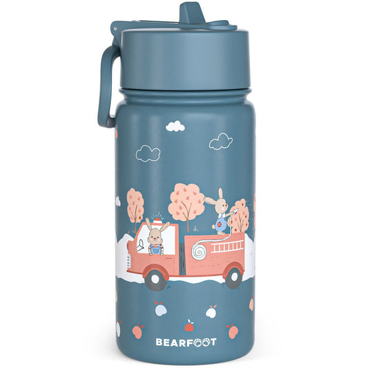 Thermo kinderdrinkfles RVS - brandweer Joy&Bloom