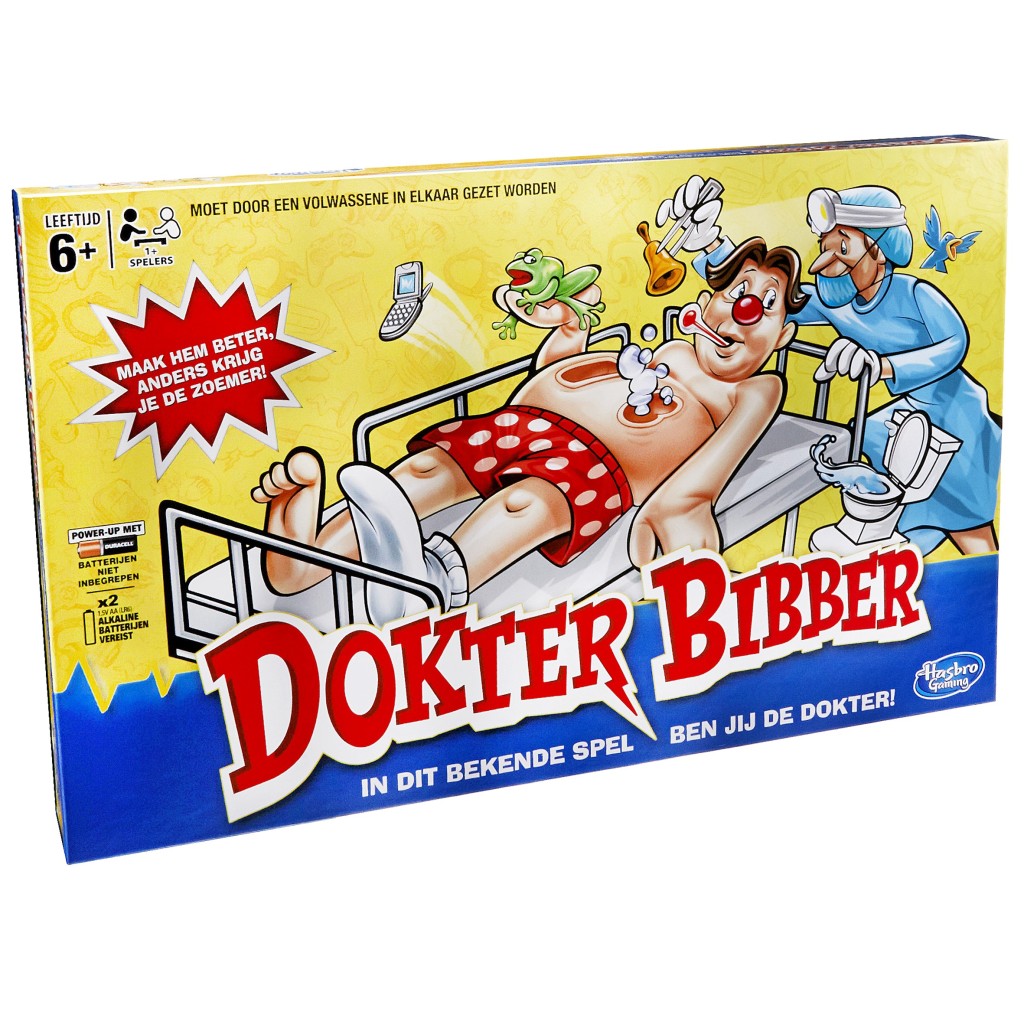 Hasbro Gaming Dokter Bibber Actiespellen Joy&Bloom