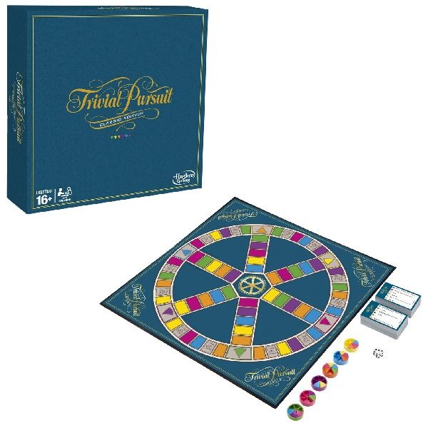 Hasbro Trivial Pursuit Classic Default Title Bordspellen & Klassieke Spellen Joy&Bloom