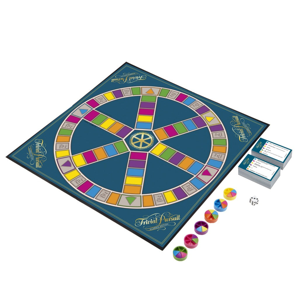 Hasbro Trivial Pursuit Classic Bordspellen & Klassieke Spellen Joy&Bloom