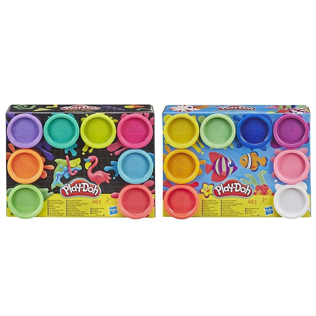 Play-Doh Regenboog Kleuren 8 Potjes Klei Default Title Kleien Joy&Bloom