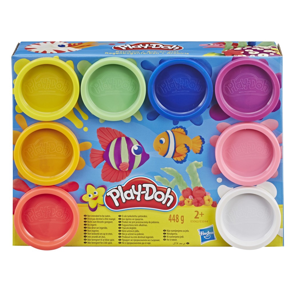 Play-Doh Regenboog Kleuren 8 Potjes Klei Kleien Joy&Bloom