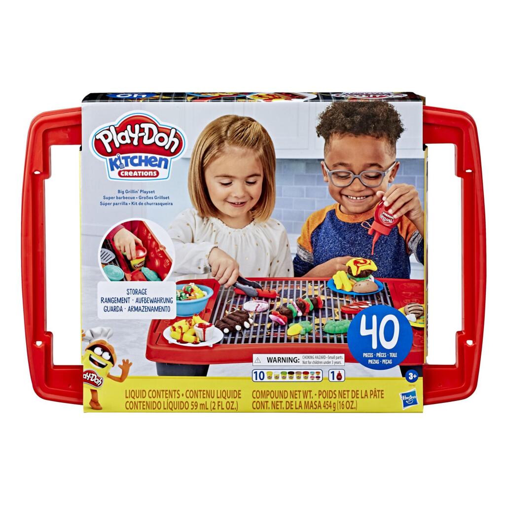 Play-Doh Kitchen Creations Super Barbecue Default Title Kleien Joy&Bloom