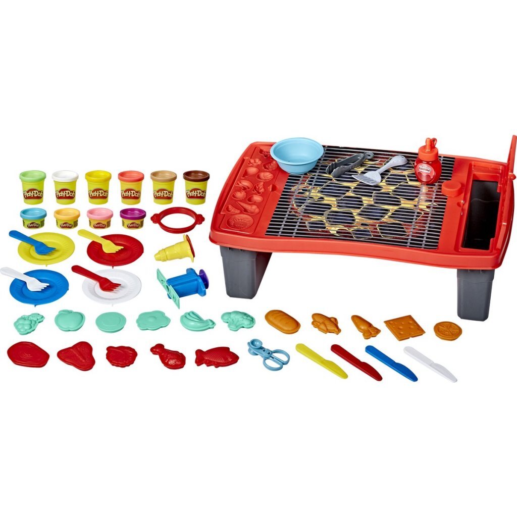 Play-Doh Kitchen Creations Super Barbecue Kleien Joy&Bloom