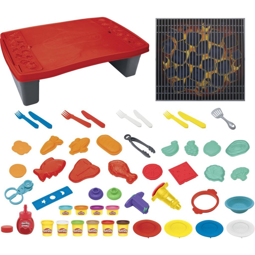 Play-Doh Kitchen Creations Super Barbecue Kleien Joy&Bloom