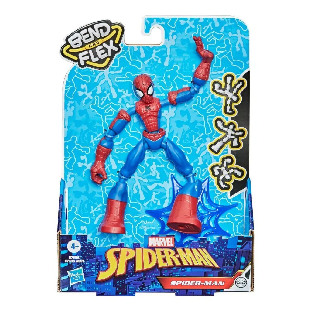 Spiderman Bend And Flex Actiefiguur Actiefiguren/Speelfiguren Joy&Bloom