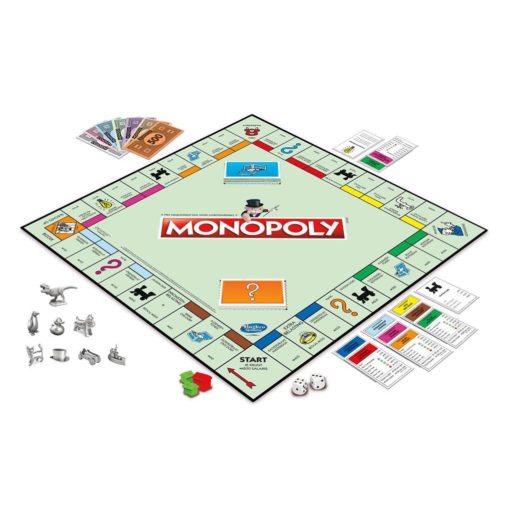 Hasbro Gaming Monopoly Classic Bordspellen & Klassieke Spellen Joy&Bloom