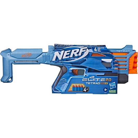 Nerf Elite 2.0 Tetrad Blaster + 4 Darts Default Title Dartblasters Joy&Bloom
