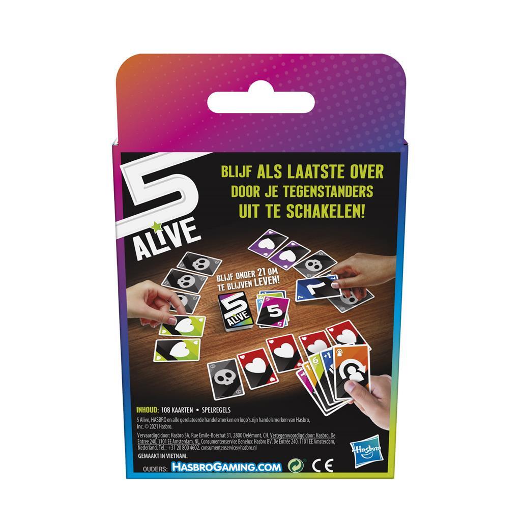 Hasbro Gaming 5 Alive Kaartspel Kaartspellen Joy&Bloom