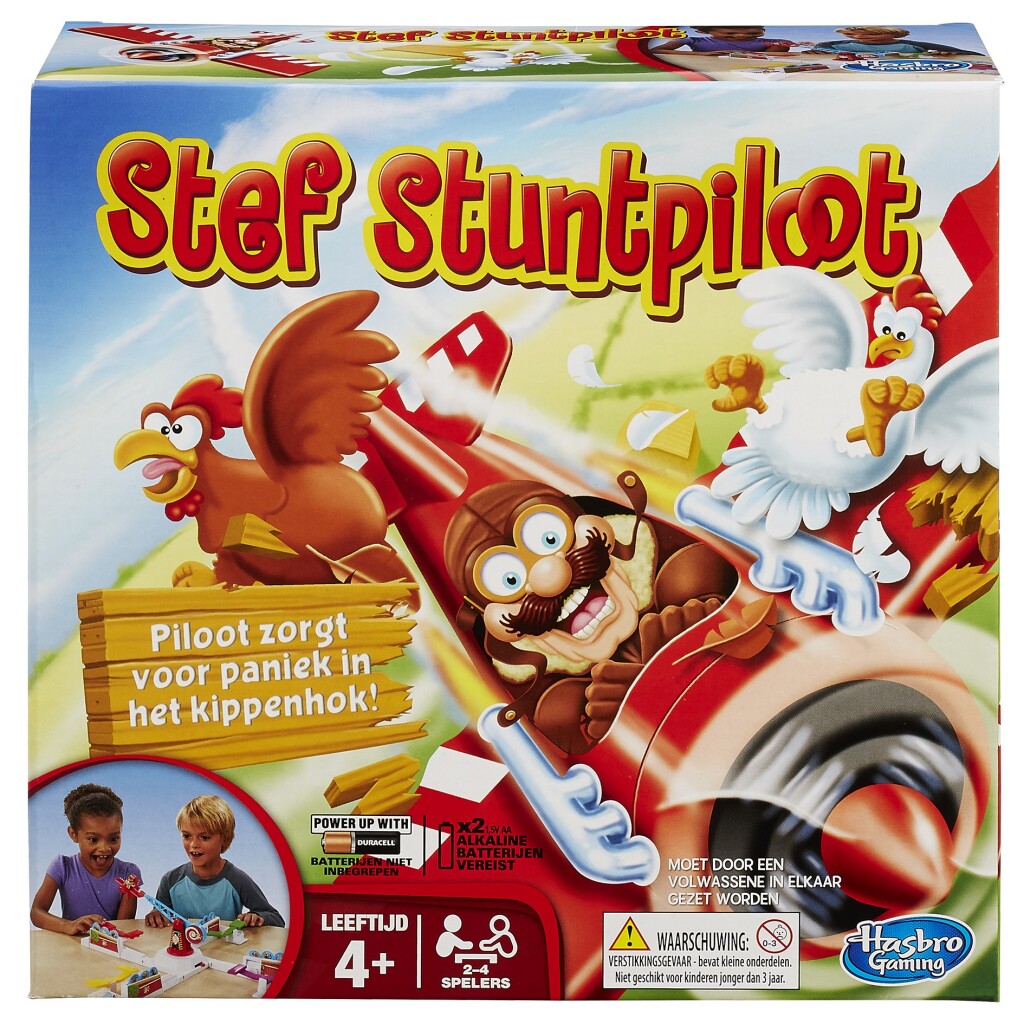 Hasbro Gaming Stef Stuntpiloot Actiespellen Joy&Bloom