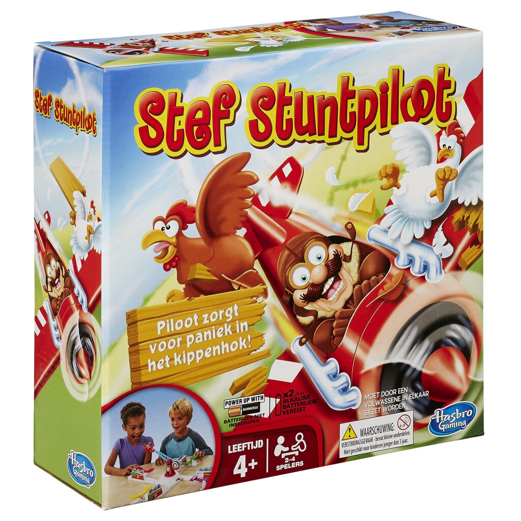 Hasbro Gaming Stef Stuntpiloot Actiespellen Joy&Bloom