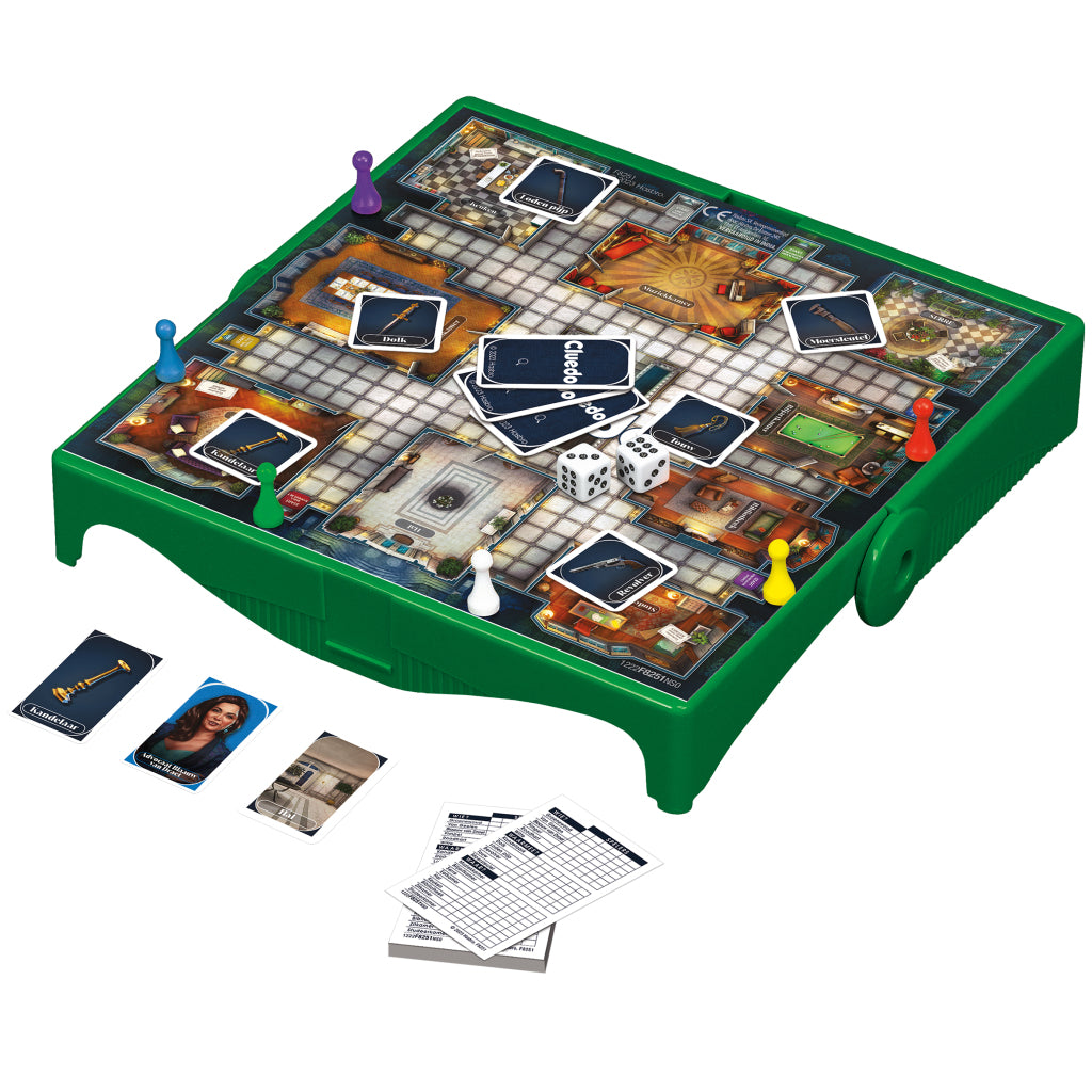 Hasbro Gaming Reisspel Cluedo Bordspellen & Klassieke Spellen Joy&Bloom