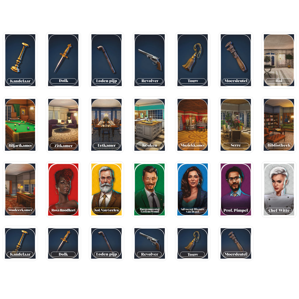 Hasbro Gaming Reisspel Cluedo Bordspellen & Klassieke Spellen Joy&Bloom