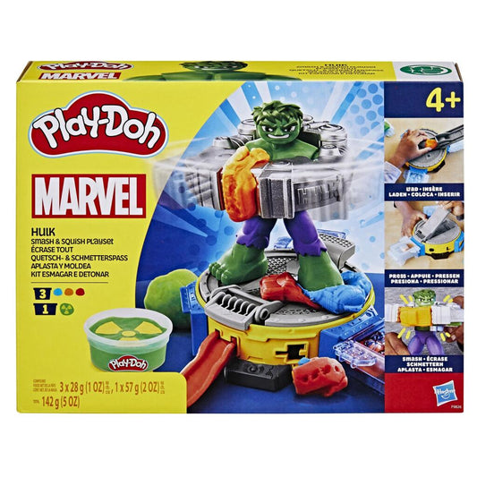 Play-Doh Hulk Smash And Squish Default Title Kleien Joy&Bloom