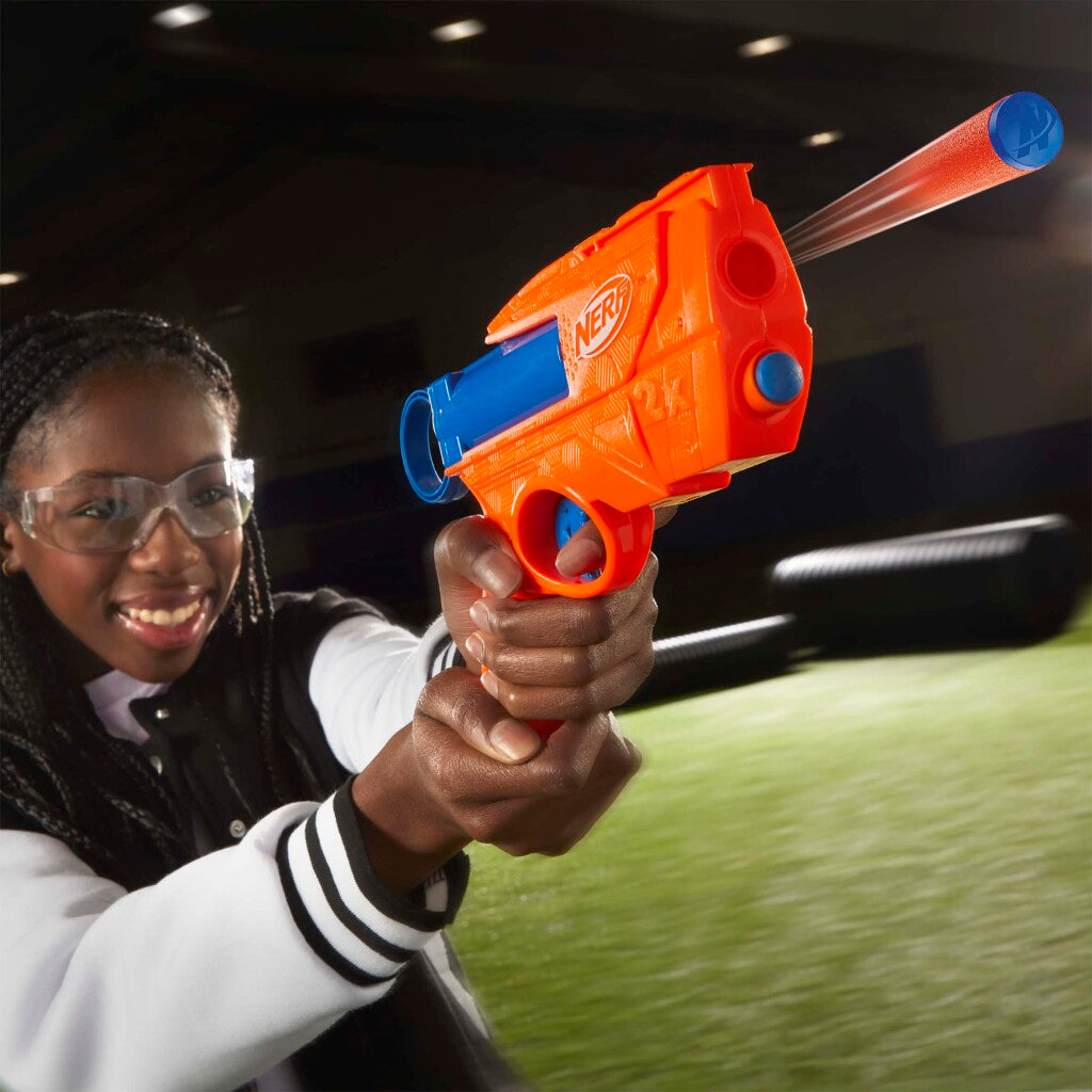 Nerf N Series Ward Blaster + 2 Darts Nerf N Strike Dartblasters Joy&Bloom
