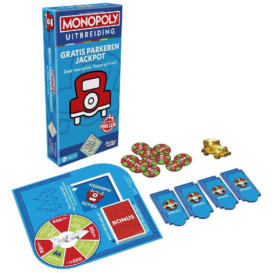 Hasbro Gaming Monopoly Gratis Parkeren Jackpot Default Title Bordspellen & Klassieke Spellen Joy&Bloom