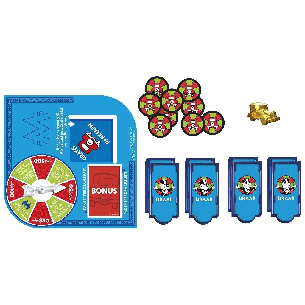 Hasbro Gaming Monopoly Gratis Parkeren Jackpot Bordspellen & Klassieke Spellen Joy&Bloom