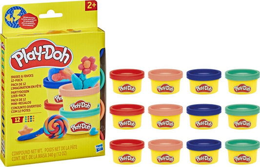 Play-Doh Playdoh Treats And Favors 12 Pack Default Title Kleien Joy&Bloom